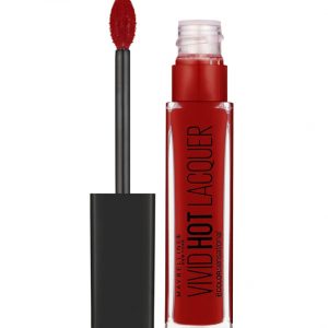 Ruj lichid Maybelline New York Color Sensational Vivid HOT Lacquer, 72 Classic, 7.7 ml