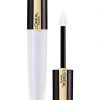 Ruj lichid metalizat L Oreal Paris Rouge Signature Lip Topper 210 White Gold, 7 ml