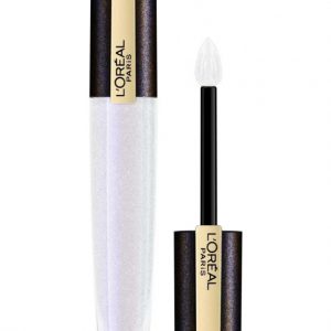 Ruj lichid metalizat L Oreal Paris Rouge Signature Lip Topper 210 White Gold, 7 ml