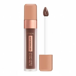 Ruj lichid ultra mat rezistent la transfer L Oreal Paris Steffi s Chocolates, 856 70% Yum