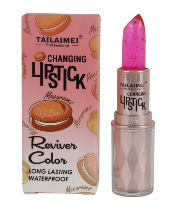 Ruj rezistent la transfer cu aroma de macarons Tailaimei Professional, 101 Ruj rezistent la transfer cu aroma de macarons Tailaimei Professional, 101