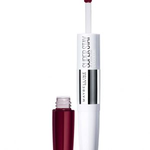 Ruj rezistent la transfer Maybelline New York Superstay 24H, 835 Timeless Crimson, 9 ml