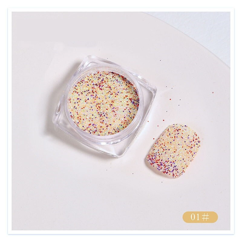 Sugar Powder Nail Art 01 Sugar Powder Nail Art 01