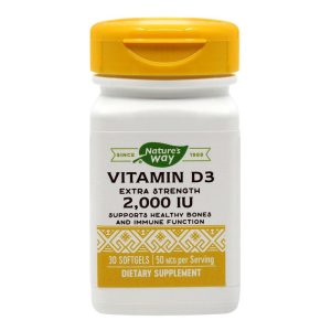 Secom Vitamina D3 2,000 IU 30 capsule