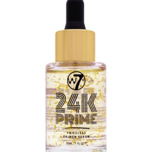Ser facial cu particule de aur W7 24K Priceless Primer Serum, 30 ml