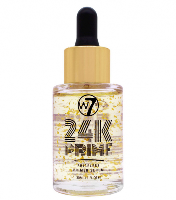 Ser facial cu particule de aur W7 24K Priceless Primer Serum, 30 ml Ser facial cu particule de aur W7 24K Priceless Primer Serum, 30 ml