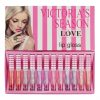 Set 12 Luciuri de Buze cu paiete stralucitoare Nova Kiss Victoria s Season Love, 12 x 5.5 ml