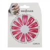 Set 12 Unghii False cu aspect natural Better Than Your Own , 08 Metallic Red