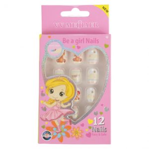 Set 12 Unghii False Pentru Copii, 105 Ursuleti