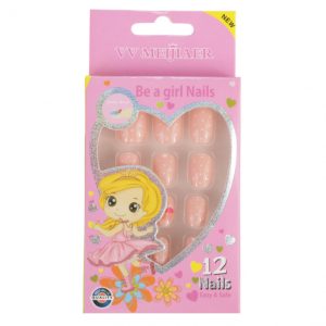 Set 12 Unghii False Pentru Copii, 126 Umbrelute