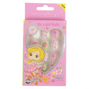 Set 12 Unghii False Pentru Copii, 149 Bomboane