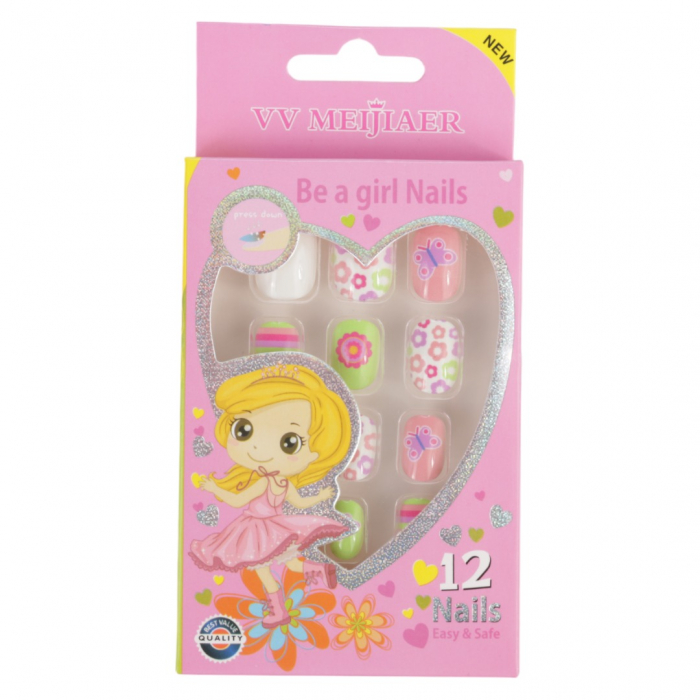 Set 12 Unghii False Pentru Copii, 149 Bomboane Set 12 Unghii False Pentru Copii, 149 Bomboane