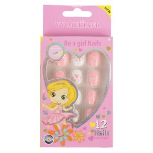 Set 12 Unghii False Pentru Copii, 81 Labute de Pisicuta