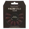 Set 24 Unghii False cu adeziv inclus Technic False Nails, Stiletto, Matte Burgundy Set 24 Unghii False cu adeziv inclus Technic False Nails, Stiletto, Matte Burgundy