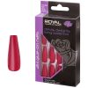 Set 24 Unghii False ROYAL Glue-On Nail Tips, Devils Delights Long Ballerina, Adeziv Inclus Set 24 Unghii False ROYAL Glue-On Nail Tips, Devils Delights Long Ballerina, Adeziv Inclus