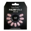 Set 24 Unghii False cu adeziv inclus Technic False Nails, Almond, Gloss Nude