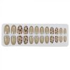 Set 24 Unghii False Tips cu aspect natural, Salon Nails, 04 Leopard