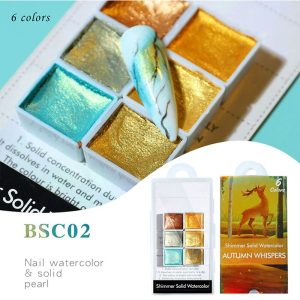 Set 6 Acuarele Pictura BSC02