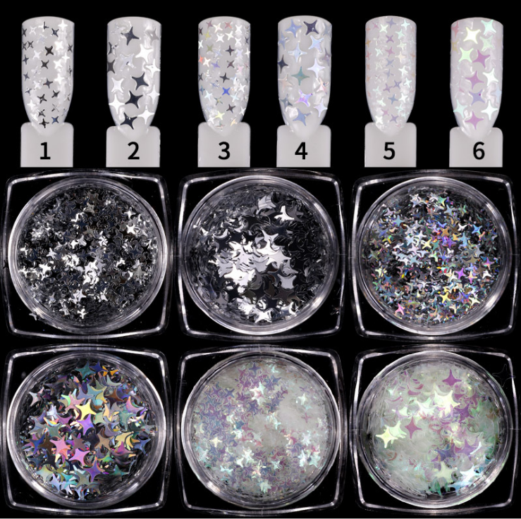 Set 6 Stelute Decor Nail Art - GSP100 01 Set 6 Stelute Decor Nail Art - GSP100 01
