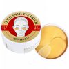 Set 60 Plasturi Hidrogel Premium pentru Ochi cu Aur, Extract de Mucus de Melc, Spirulina si Colagen Hidrolizat, Wokali Eye Patch
