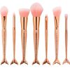 Set 7 Pensule Profesionale de tip SIRENA, Magical Mermaids, Rose Gold Set 7 Pensule Profesionale de tip SIRENA, Magical Mermaids, Rose Gold