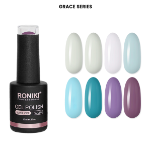 Set 8 Oje Semipermanente Roniki 10ml - Grace