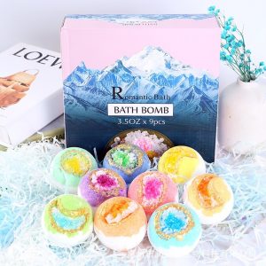 Set 9 Bombe De Baie Efervescente, Parfumate