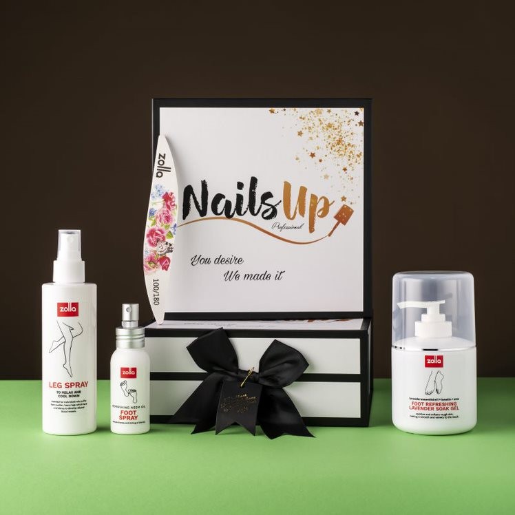 Set Cadou Picioare Relaxate NailsUp Set Cadou Picioare Relaxate NailsUp