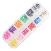 Set Decor Unghii,Nail Art, 12 Flori