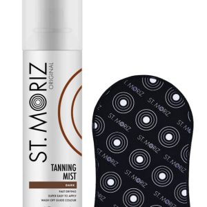 Set Pentru Autobronzare Profesionala St Moriz Cu Spray Dark Si Manusa