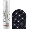Set pentru autobronzare profesionala ST MORIZ cu Spuma Dark si Manusa, 200 ml
