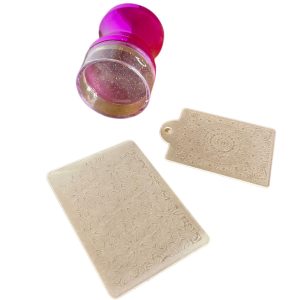 Set Stampila cu Matrite, Pink