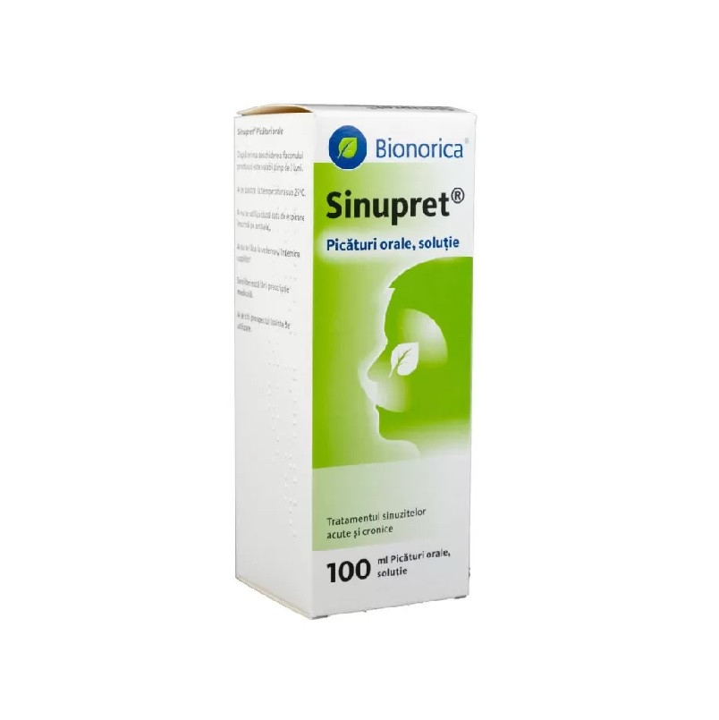 Sinupret x 100ml picaturi orale Sinupret x 100ml picaturi orale