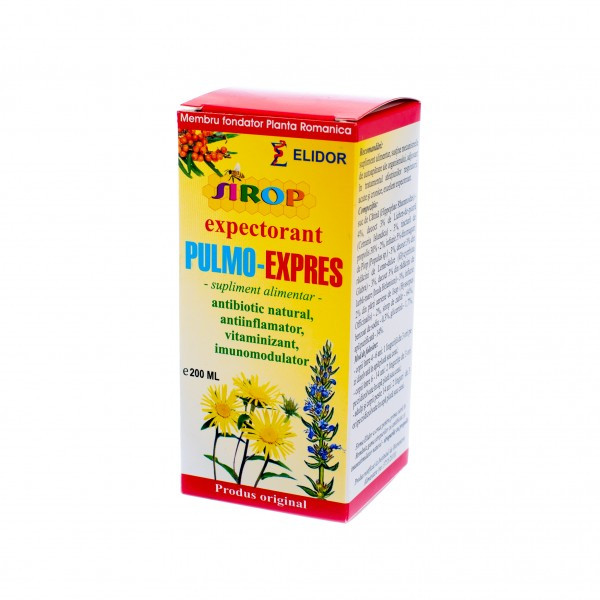 Sirop expectorant Pulmo-Expres 200 ml Elidor Sirop expectorant Pulmo-Expres 200 ml Elidor