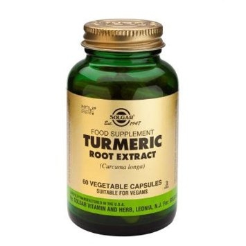 Solgar extract din radacina de turmeric x 60 de capsule vegetale Solgar extract din radacina de turmeric x 60 de capsule vegetale