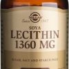 Solgar Lecitina din soia 1360mg x 100 de capsule moi Solgar Lecitina din soia 1360mg x 100 de capsule moi