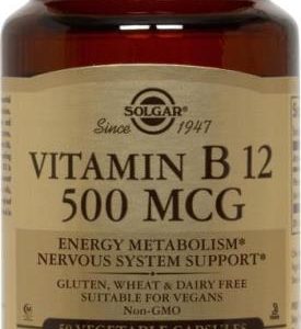 Solgar Vitamina B12 500 μg x 50 de capsule vegetale
