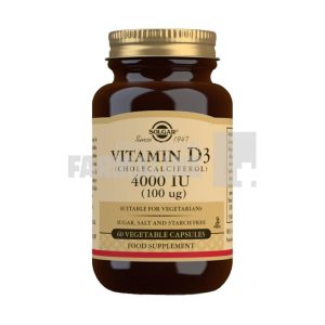 Solgar Vitamina D3 4000 U.I 60 capsule