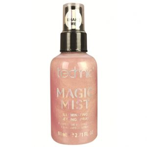 Spray Iluminator Fixare Machiaj Technic Magic Mist Illuminating Setting Spray, Rose Gold, 80 ml
