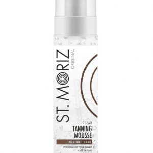 Spuma Autobronzanta Profesionala ST MORIZ Clear Tanning Mousse, No mess, Medium Dark, 200 ml