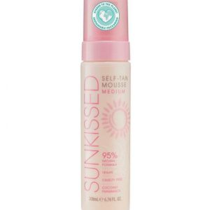 Spuma Autobronzanta Profesionala SUNKISSED Self-tan, MEDIUM, 95% Ingrediente Naturale, 200 ml