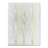 Sticker decor unghii autoadeziv CB 090 Gold-White Sticker decor unghii autoadeziv CB 090 Gold-White