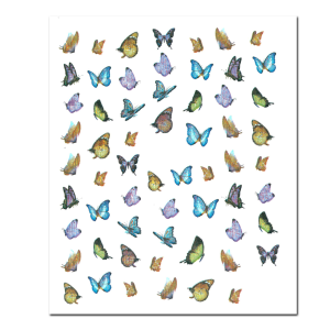 Sticker decor unghii autoadeziv CL-001