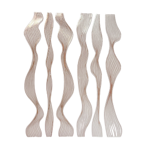 Sticker decor unghii autoadeziv rose gold CB-090