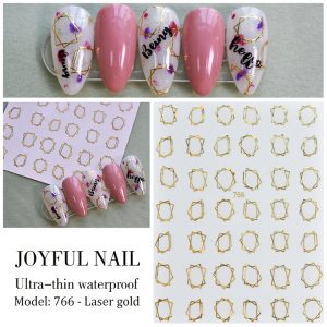 STICKER UNGHII - Gold JO 766
