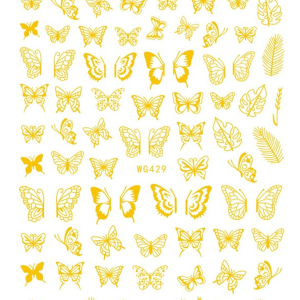 Sticker unghii Gold - WG429