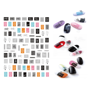 Sticker Unghii - WG077
