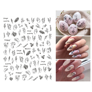 Sticker Unghii - WG253
