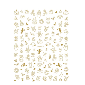 Sticker Unghii - WG448 Gold