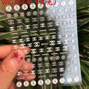 Sticker Unghii White - WG333